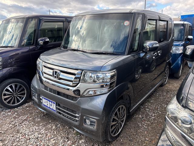 Ｎ－ＢＯＸカスタム Ｇ・ターボＬパッケージ　《４ＷＤターボ》《後期モデル》《車検２年》ハーフレザーシート／１５インチＡＷ／ＳＤナビＴＶフルセグＢｌｕｅｔｏｏｔｈバックカメラ／ＨＩＤオートライトフォグ／スマートキー／／両側パワースライドア／（5枚目）
