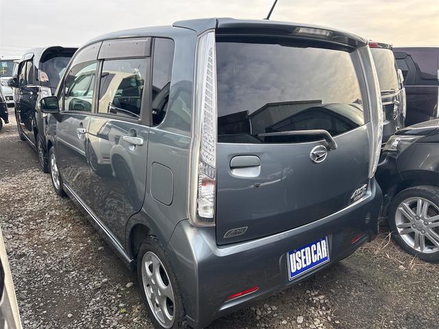 ムーヴ カスタム　ＲＳ　《ターボ》《車検２年》《後期モデル》純正フルエアロ／ＳＤナビＴＶフルセグ／Ｂｌｕｅｔｏｏｔｈ／／オートエアコン／ＭＯＭＯ革巻きステアリング／ＬＥＤオートライトフォグ／プッシュスタート／スマートキー／（7枚目）