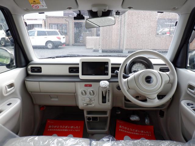 アルトラパン Ｌ　２年間保証付き　レーダーブレーキサポート　車線逸脱警報横滑り防止　運転席シートヒーター　プッシュスタート　ビルトインＥＴＣ　クリアランスソナー　アイドリングストップ　走行２８５００キロ　グ－鑑定車（10枚目）