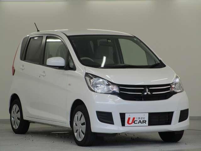 ｅＫワゴン Ｍプラスエディション　／２ＷＤ／特別仕様車／純正７型ワイドナビ／バックカメラ／禁煙／運転席シートヒーター／アイボリー内装／ホワイトパール／車検整備実施お渡し／キーレス／横滑り防止装置／プライバシーガラス／リヤワイパー（6枚目）