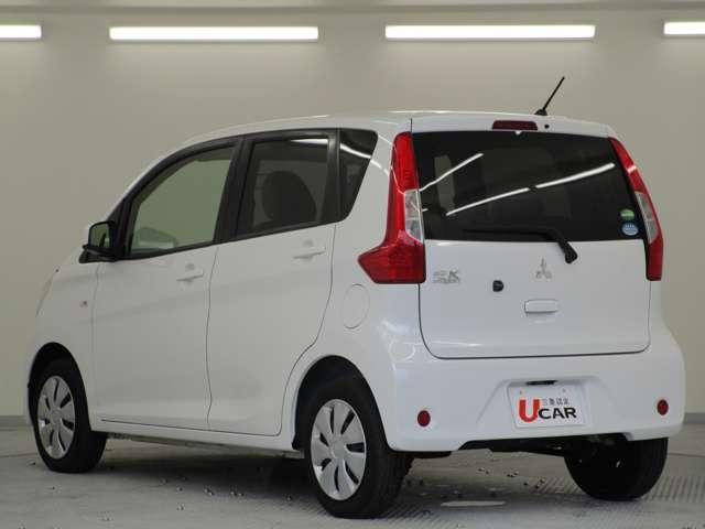 ｅＫワゴン Ｍプラスエディション　／２ＷＤ／特別仕様車／純正７型ワイドナビ／バックカメラ／禁煙／運転席シートヒーター／アイボリー内装／ホワイトパール／車検整備実施お渡し／キーレス／横滑り防止装置／プライバシーガラス／リヤワイパー（7枚目）