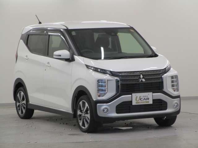 G 4WDハイブリッドエンジン/純正ナビ/運転支援機能(衝突被害軽減ブレーキ・車線逸脱警報システム・先進ライト)/スマートキー/3年間走行距離無制限三菱認定プレミアム保証/ワンオーナー/車検整備実施お渡し(6枚目)