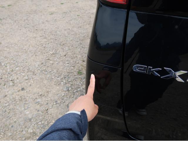 ｅＫクロススペース Ｔ　４ＷＤハイブリッド　禁煙車　純正９型ナビ　バックカメラ　プラズマクラスターリヤサーキュレーター　両側スライドドア（助手席側電動）衝突軽減ブレーキ　オートマチックハイビーム　シートヒーター　寒冷地仕様（32枚目）