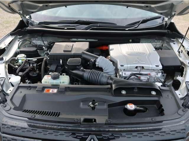 エクリプスクロスＰＨＥＶ Ｇ　４ＷＤ　後退時・後側方車両検知警報機能（レーンチェンジアシスト付き）　駆動用バッテリー残容量８９％　ケンウッドナビ　バックカメラ　ＡＣ１００Ｖ電源１５００Ｗ給電　ヘッドアップデイスプレー　寒冷地仕様（17枚目）
