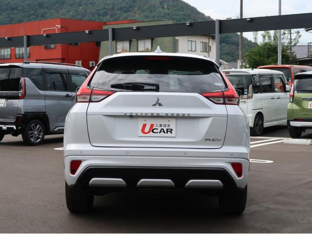 エクリプスクロスＰＨＥＶ Ｇ　禁煙　残存８９　ワンオ－ナ－　純正ナビ　リヤカメラ　電動ブレーキ（オートホールド）　レーダークルーズコントロール　前席シートヒーター　ハンドルヒーター　１５００Ｗ給電ＡＣ１００Ｖ電源　オートハイビーム（62枚目）