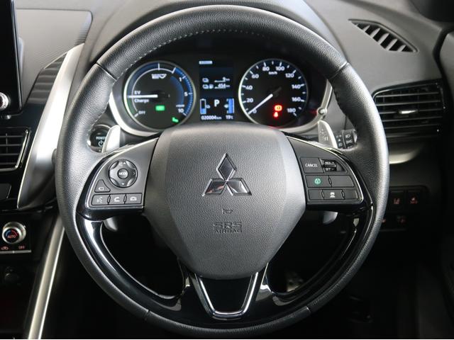 エクリプスクロスPHEV P バッテリー容量90 純正ナビ全方位カメラ キ-パ-コ-ト レーダークルーズ オートハイビーム シートハンドルヒーター 1500W給電AC100V電源 リモートコントロール 電動リヤゲート 禁煙 試乗車(39枚目)