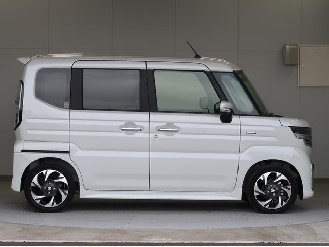 スペーシアカスタム ハイブリッドXSターボ 2WD 全方位カメラ付純正ナビ スズキコネクト対応 禁煙 フルセグTV サーキュレーター 電動パーキングブレーキ 両側電動スライドドア レーダークルーズ LEDヘッドライト 軽自動車 車両状態評価5点(31枚目)