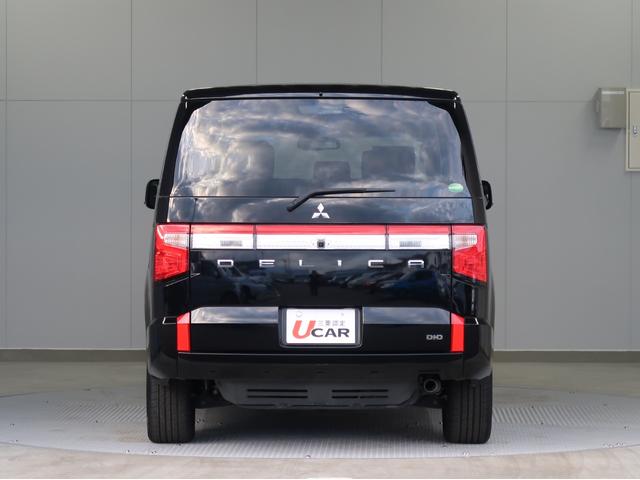 デリカD:5 オールブラックスエディション 禁煙車 特別仕様車 楽ナビ 後席モニター ブラックグリル 全方位カメラ Bluetooth シートヒーター 電動リヤゲート 寒冷地仕様 衝突軽減ブレーキ レーダークルーズコントロール 車線逸脱警報機能(65枚目)