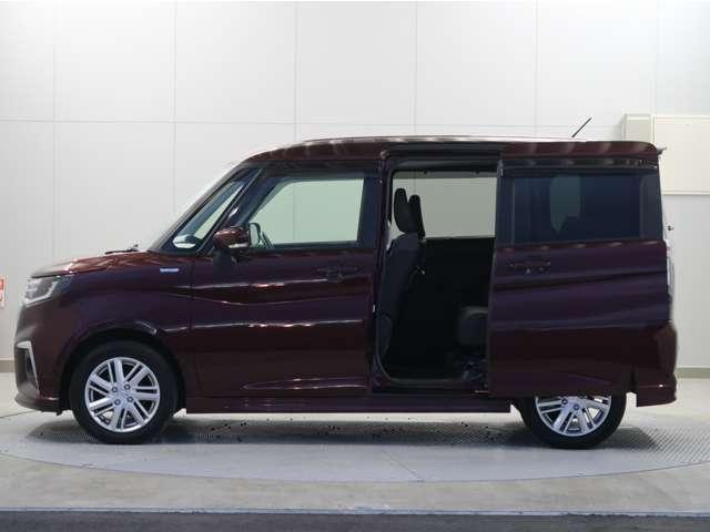 ソリオ ハイブリッドＭＺ　２ＷＤ　禁煙車　純正ナビ　全方位カメラ　両側電動スライドドア　シートヒーター　衝突被害軽減ブレーキ　車線逸脱警報機能　レーダークルーズコントロール　アイドリングストップ　スマートキー２個　フォグランプ（19枚目）