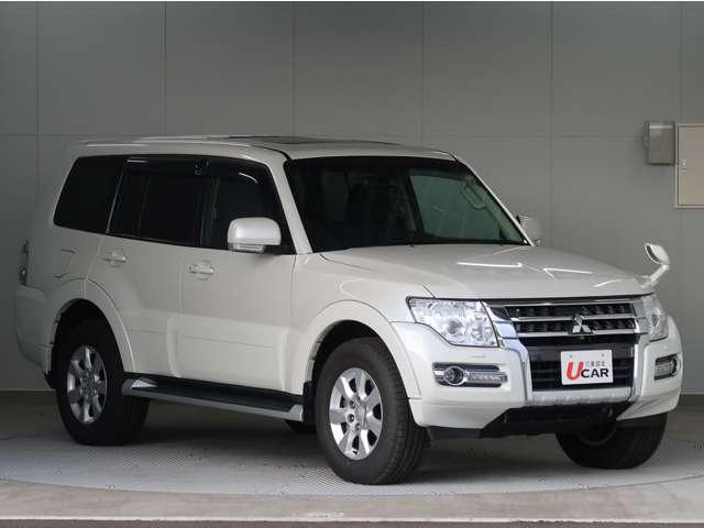 パジェロ ロング　エクシード　禁煙　電動サンルーフ　メモリーナビ　バックカメラ　ディスチャージヘッドライト　フォグランプ　シートヒーター　３列シート７人乗り　　１年間走行距離無制限三菱認定中古車保証（延長可）　クルーズコントロール（18枚目）