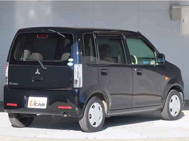 ｅＫワゴン Ｇ　禁煙車　シートヒーター　ワンオーナー　純正ＣＤ　車両状態評価４．５点　１年間走行距離無制限三菱認定中古車保証（延長可）　キーレス　フロアマット　ドアバイザー　軽自動車　電動格納ドアミラー　リヤワイパー（20枚目）