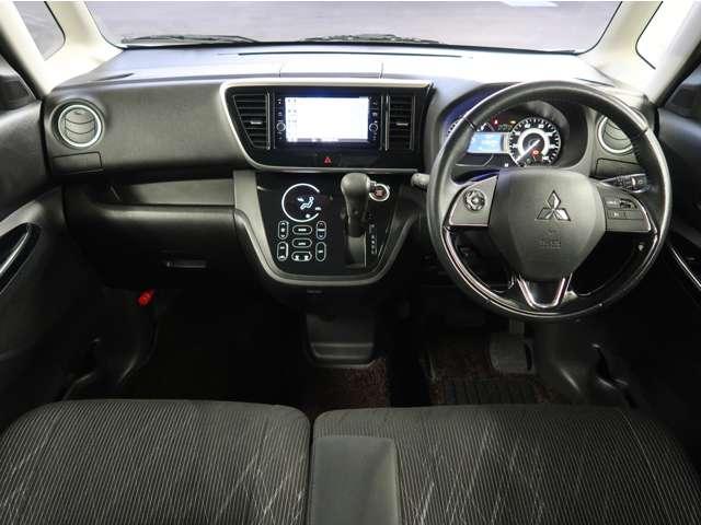 ｅＫスペースカスタム カスタムＴ　セーフティプラスエディション　禁煙　純正ナビ　全方位カメラ　衝突防止　クルコン　サーキュレーター　両側電動スライドドア　シートヒーター　Ｂｌｕｅｔｏｏｔｈ　アイドリングストップ　踏み間違い防止　ＤＶＤ再生　ＣＤラジオ　車線逸脱警報（2枚目）