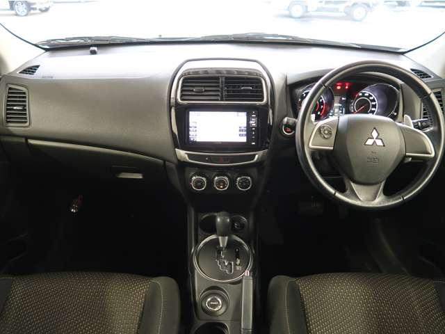 ＲＶＲ Ｇ　禁煙　７型ＳＤナビバックカメラ　ＨＩＤライト　フォグランプ　１オーナー　アイドリングストップ　パートタイム４ＷＤ　１年間走行距離無制限三菱認定中古車（延長可）　Ｂｌｕｅｔｏｏｔｈ　１７インチ純正アルミ（3枚目）