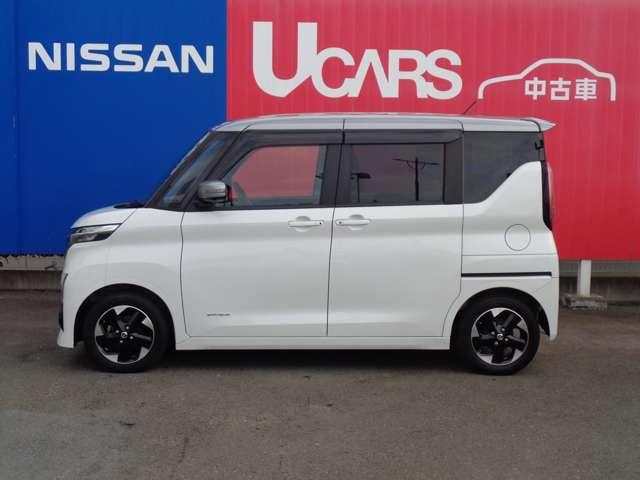 ルークス 660 ハイウェイスターX アイスト 衝突被害軽減ブレ-キ マルチビューカメラ 車線逸脱警報装置 LED スマートキー パワーウィンドウ ワンオーナー カーテンエアバック ナビTV バックカメラ 記録簿 パワステ オートエアコン(6枚目)