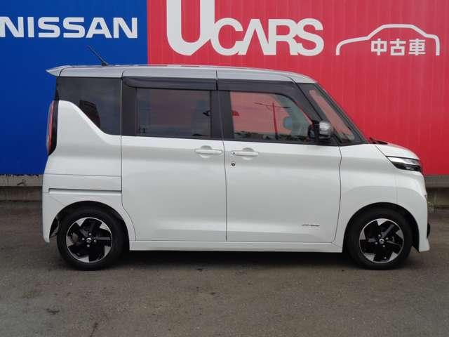 ルークス 660 ハイウェイスターX アイスト 衝突被害軽減ブレ-キ マルチビューカメラ 車線逸脱警報装置 LED スマートキー パワーウィンドウ ワンオーナー カーテンエアバック ナビTV バックカメラ 記録簿 パワステ オートエアコン(7枚目)