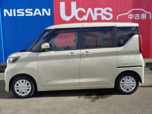 ルークス ６６０　Ｘ　アラモニ　前後衝突軽減ブレーキ　車線逸脱防止　ＥＴＣ　スマートキー　定期点検記録簿　キーフリー　ｉ－ｓｔｏｐ　フルオートエアコン　パワーウインドウ　バックカメラ　盗難防止　カーテンエアバッグ　ＡＢＳ（6枚目）