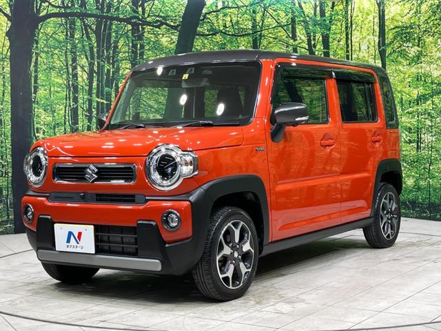 ハスラー ハイブリッドＸターボ　４ＷＤ　禁煙車　純正９型ディスプレイオーディオ　全周囲カメラ　レーダークルーズ　衝突軽減装置　ＥＴＣ　シートヒーター　ＬＥＤヘッドライト　ドライブレコーダー　クリアランスソナー　車線逸脱警報（50枚目）