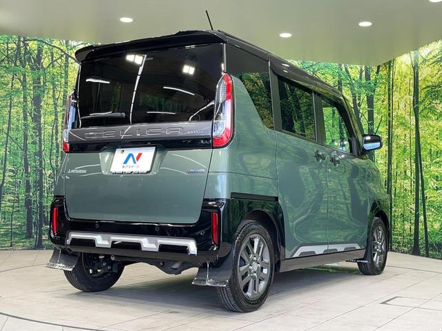 デリカミニ Ｔ　プレミアム　４ＷＤ　禁煙車　ターボ　ＡＬＰＩＮＥ９型ディスプレイ　両側電動スライド　衝突軽減装置　ハーフレザーシート　コーナーセンサー　スマートキー　ＬＥＤヘッド　ルーフレール　ビルトインＥＴＣ（17枚目）