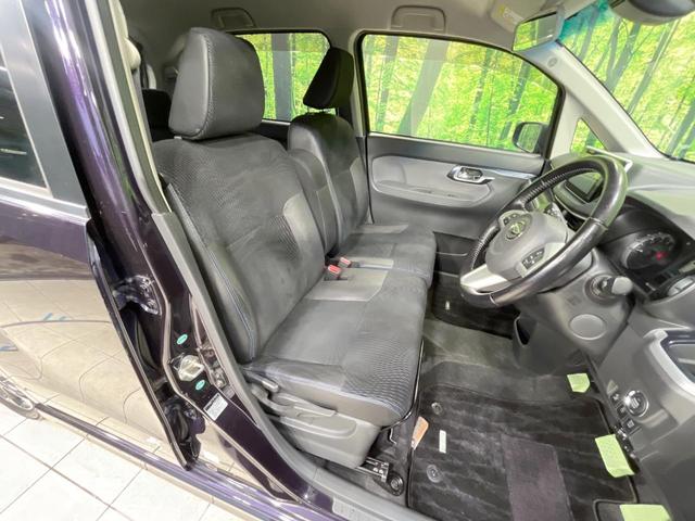 ムーヴ カスタム　ＲＳ　ハイパーＳＡＩＩ　禁煙車　４ＷＤ　ターボ　純正ナビ　バックカメラ　衝突軽減装置　ハーフレザーシート　コーナーセンサー　スマートキー　ＬＥＤヘッド　ＥＴＣ　オートハイビーム　オートライト　オートエアコン（8枚目）