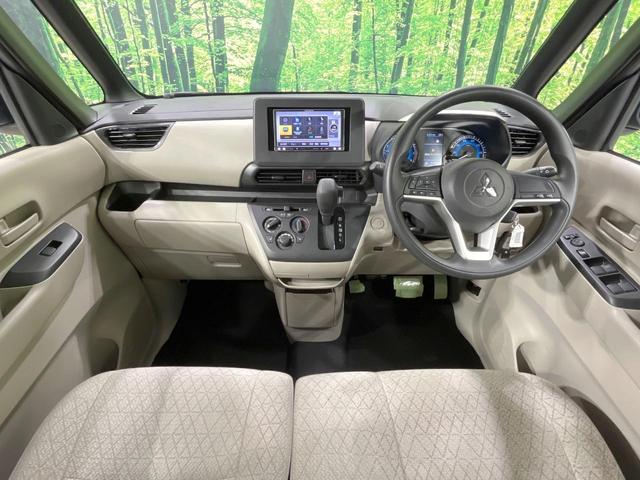 ｅＫスペース Ｍ　禁煙車　衝突軽減装置　ＳＤナビ　ＥＴＣ　クリアランスソナー　前席シートヒーター　オートライト　キーレス　Ｂｌｕｅｔｏｏｔｈ再生　アイドリングストップ　オートハイビーム　ドアバイザー　プライバシーガラス（2枚目）