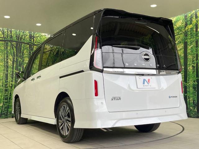 セレナ ｅ－パワー　ハイウェイスターＶ　登録済未使用車　純正１２．３型ナビ　両側電動スライドドア　プロパイロット　全周囲カメラ　衝突軽減装置　コーナーセンサー　スマートキー　ＬＥＤヘッド　ＥＴＣ２．０　オートハイビーム　オートライト（61枚目）