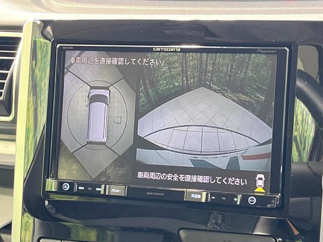 タント カスタムＲＳ　トップエディションＶＳ　ＳＡＩＩＩ　禁煙車　ＳＤナビ　ターボ　両側電動スライドドア　全周囲カメラ　衝突軽減装置　ハーフレザーシート　シートヒーター　コーナーセンサー　スマートキー　ＬＥＤヘッド　ビルトインＥＴＣ　オートハイビーム（4枚目）