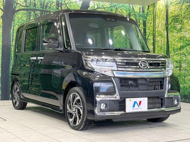 タント カスタムＲＳ　トップエディションＶＳ　ＳＡＩＩＩ　禁煙車　ＳＤナビ　ターボ　両側電動スライドドア　全周囲カメラ　衝突軽減装置　ハーフレザーシート　シートヒーター　コーナーセンサー　スマートキー　ＬＥＤヘッド　ビルトインＥＴＣ　オートハイビーム（16枚目）