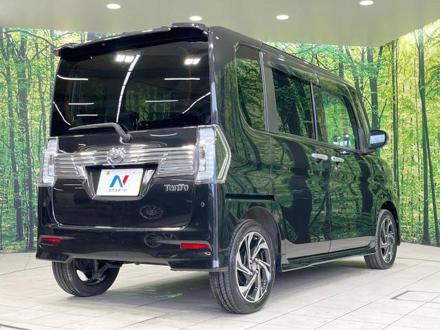 タント カスタムＲＳ　トップエディションＶＳ　ＳＡＩＩＩ　禁煙車　ＳＤナビ　ターボ　両側電動スライドドア　全周囲カメラ　衝突軽減装置　ハーフレザーシート　シートヒーター　コーナーセンサー　スマートキー　ＬＥＤヘッド　ビルトインＥＴＣ　オートハイビーム（17枚目）