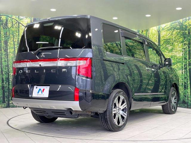 デリカD:5 P 禁煙車 4WD 衝突軽減装置 純正10型ナビ 両側電動スライド 全周囲カメラ レーダークルーズ ステアリングヒーター シートヒーター ブラインドスポットモニター ETC ドラレコ パワーバックドア(17枚目)