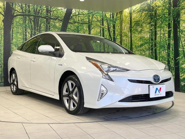 プリウス Sツーリングセレクション 禁煙車 純正9型ナビ 4WD バックカメラ 衝突軽減装置 レーダークルーズ ドラレコ スマートキー LEDヘッド ETC2.0 オートハイビーム オートライト オートエアコン(16枚目)