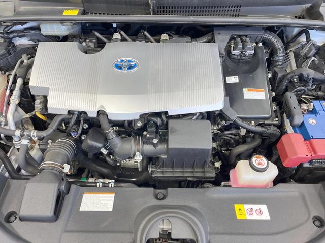 プリウス Sツーリングセレクション 禁煙車 純正9型ナビ 4WD バックカメラ 衝突軽減装置 レーダークルーズ ドラレコ スマートキー LEDヘッド ETC2.0 オートハイビーム オートライト オートエアコン(18枚目)