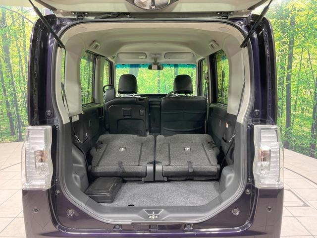 タント カスタムX トップエディションSAII 禁煙車 4WD 両側電動スライド 純正ナビ バックカメラ 衝突被害軽減 ハーフレザーシート コーナーセンサー スマートキー LEDヘッド オートライト オートエアコン Bluetooth フルセグ(10枚目)