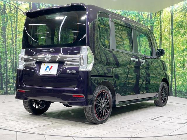 タント カスタムX トップエディションSAII 禁煙車 4WD 両側電動スライド 純正ナビ バックカメラ 衝突被害軽減 ハーフレザーシート コーナーセンサー スマートキー LEDヘッド オートライト オートエアコン Bluetooth フルセグ(17枚目)