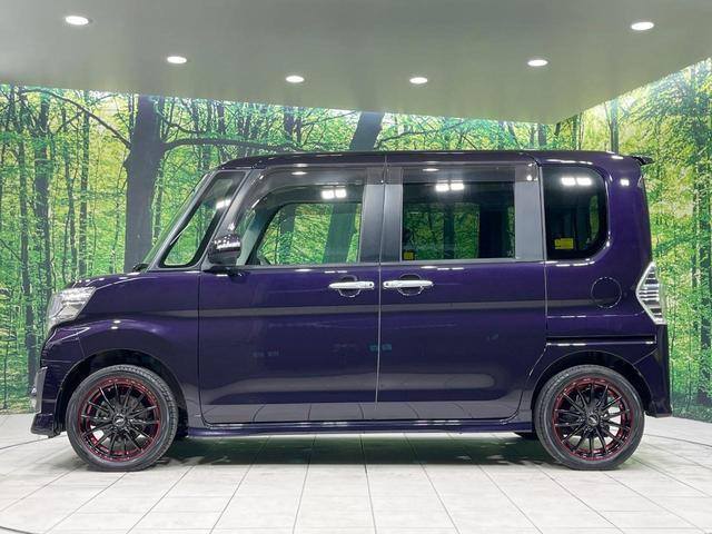 タント カスタムX トップエディションSAII 禁煙車 4WD 両側電動スライド 純正ナビ バックカメラ 衝突被害軽減 ハーフレザーシート コーナーセンサー スマートキー LEDヘッド オートライト オートエアコン Bluetooth フルセグ(46枚目)