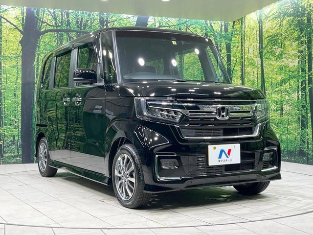 N-BOXカスタム L 禁煙車 純正8型ナビ 衝突軽減装置 レーダークルーズ シートヒーター ドラレコ ETC バックカメラ Bluetooth再生 フルセグTV 車線逸脱警報 スマートキー 片側電動スライド(16枚目)