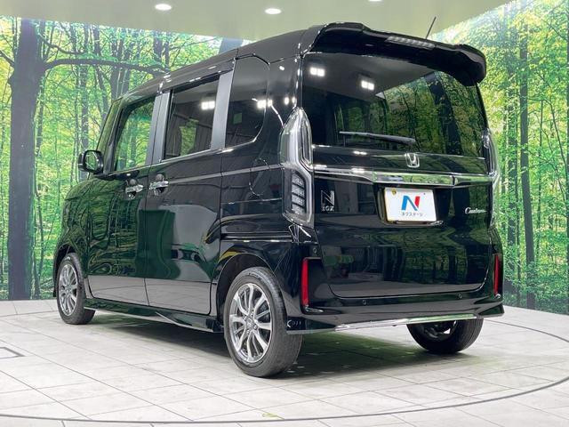 N-BOXカスタム L 禁煙車 純正8型ナビ 衝突軽減装置 レーダークルーズ シートヒーター ドラレコ ETC バックカメラ Bluetooth再生 フルセグTV 車線逸脱警報 スマートキー 片側電動スライド(49枚目)