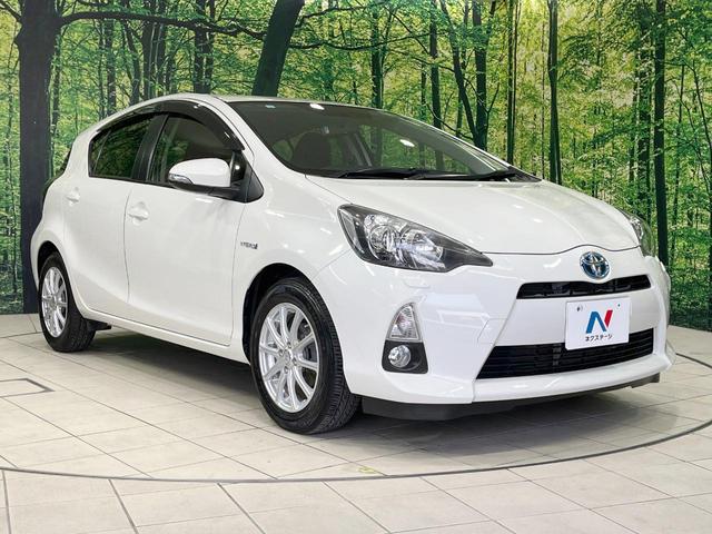 アクア G 禁煙車 メモリーナビ スマートキー LEDヘッド オートライト オートエアコン Bluetooth CD DVD再生 フルセグ プライバシーガラス 電動格納ミラー(16枚目)