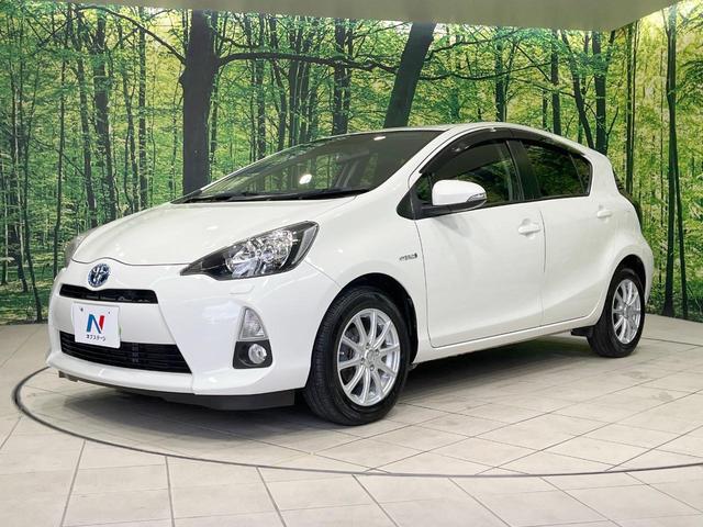 アクア G 禁煙車 メモリーナビ スマートキー LEDヘッド オートライト オートエアコン Bluetooth CD DVD再生 フルセグ プライバシーガラス 電動格納ミラー(41枚目)