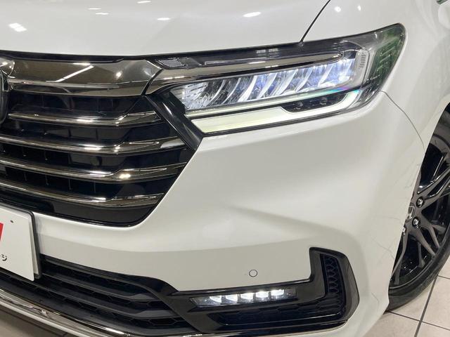 オデッセイ アブソルート・EX 禁煙車 純正10型ナビ 両側電動スライドドア 全周囲カメラ レーダークルーズ 電動リアゲート ハーフレザーシート ドラレコ コーナーセンサー スマートキー LEDヘッド ETC2.0 オートライト(13枚目)
