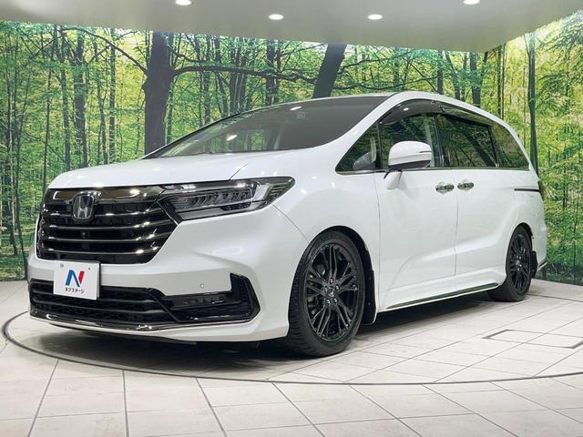 オデッセイ アブソルート・EX 禁煙車 純正10型ナビ 両側電動スライドドア 全周囲カメラ レーダークルーズ 電動リアゲート ハーフレザーシート ドラレコ コーナーセンサー スマートキー LEDヘッド ETC2.0 オートライト(59枚目)