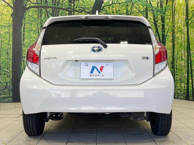 アクア S 禁煙車 ドラレコ スマートキー ビルトインETC オートライト オートエアコン CD 横滑り防止装置 ステアリングスイッチ 電動格納ミラー プライバシーガラス(15枚目)