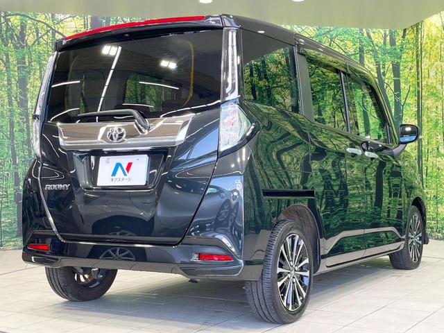 ルーミー カスタムＧ－Ｔ　禁煙車　純正９型ナビ　両側電動スライドドア　ターボ　バックカメラ　衝突軽減装置　レーダークルーズ　ドラレコ　コーナーセンサー　スマートキー　ＬＥＤヘッド　ＥＴＣ　オートハイビーム　オートライト（17枚目）