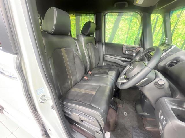 N-BOXカスタム G・Lターボホンダセンシング 禁煙車 純正ディスプレイオーディオ 両側電動スライドドア バックカメラ 衝突被害軽減装置 レーダークルーズ ハーフレザーシート ドラレコ コーナーセンサー LEDヘッド ETC オートハイビーム(8枚目)