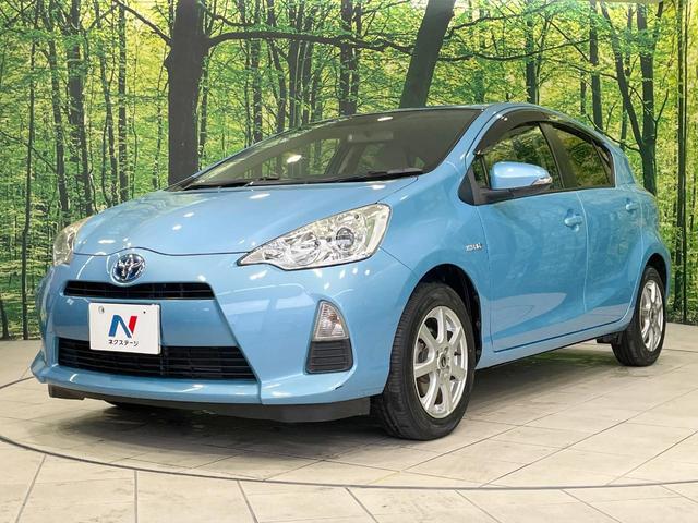 アクア S 禁煙車 純正SDナビ 寒冷地仕様 ETC オートエアコン Bluetooth CD DVD再生 フルセグ 電動格納ミラー 盗難防止装置 トラクションコントロール(42枚目)