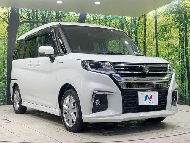 ソリオ ハイブリッドＭＺ　禁煙車　純正９型ナビ　両側電動スライド　全周囲カメラ　衝突軽減　レーダークルーズ　ドラレコ　コーナーセンサー　スマートキー　ＬＥＤヘッド　ＥＴＣ　オートハイビーム　オートライト　オートエアコン（16枚目）