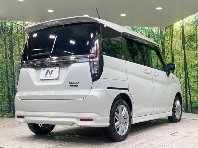 ソリオ ハイブリッドＭＺ　禁煙車　純正９型ナビ　両側電動スライド　全周囲カメラ　衝突軽減　レーダークルーズ　ドラレコ　コーナーセンサー　スマートキー　ＬＥＤヘッド　ＥＴＣ　オートハイビーム　オートライト　オートエアコン（17枚目）