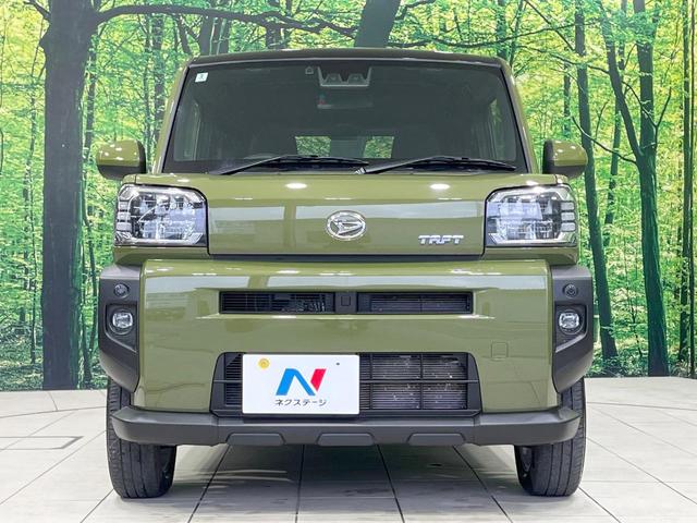 タフト G 禁煙車 4WD ガラスルーフ 衝突軽減装置 レーダークルーズ SDナビ バックカメラ ETC Bluetooth再生 シートヒーター LEDヘッドライト オートライト オートエアコン スマートキー(14枚目)