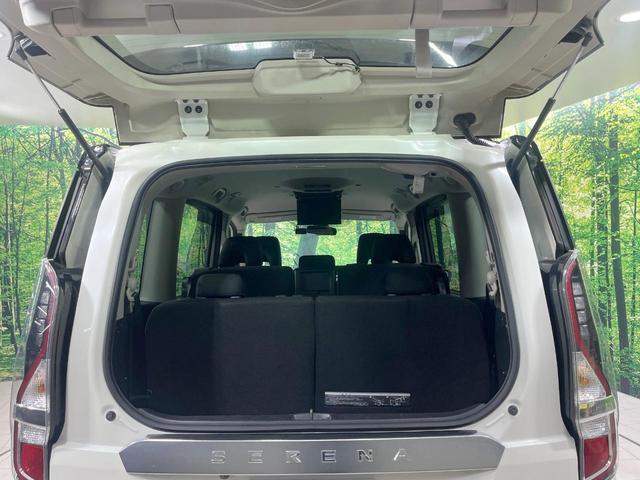 セレナ ハイウェイスターV 禁煙車 2トーン 衝突軽減装置 プロパイロット 後席モニター 9型SDナビ 両側電動スライド ETC ドラレコ ブラインドスポットモニター LEDヘッド リアオートエアコン 純正16インチアルミ(47枚目)