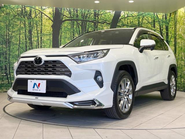 RAV4 G Zパッケージ 禁煙車 4WD モデリスタエアロ 純正9型ナビ 衝突軽減装置 レーダークルーズ バックカメラ シートヒーター 合皮シート パワーバックドア LEDヘッド 純正19インチアルミ 置くだけ充電 ETC(59枚目)