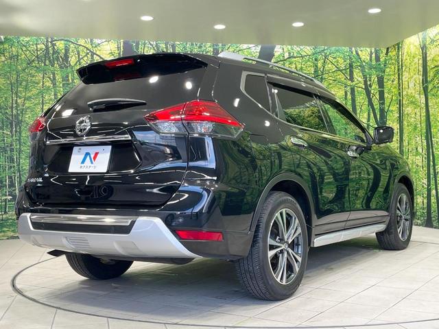 エクストレイル 20X 禁煙車 4WD 7人乗り 後席モニター 純正ナビ 全周囲カメラ 衝突軽減装置 ETC ドラレコ パワーバックドア LEDヘッド オートエアコン オートライト アイドリングストップ 純正18インチアルミ(17枚目)